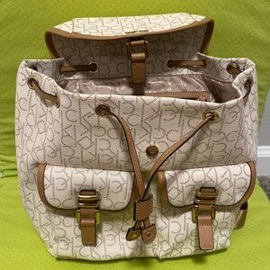 Calvin Klein Monogram BackPack!